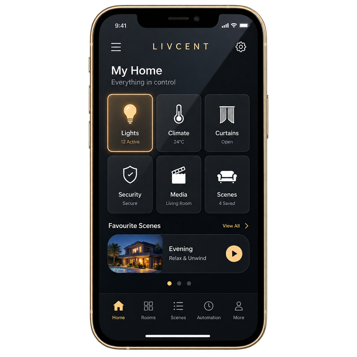 Livcent Smart Home App